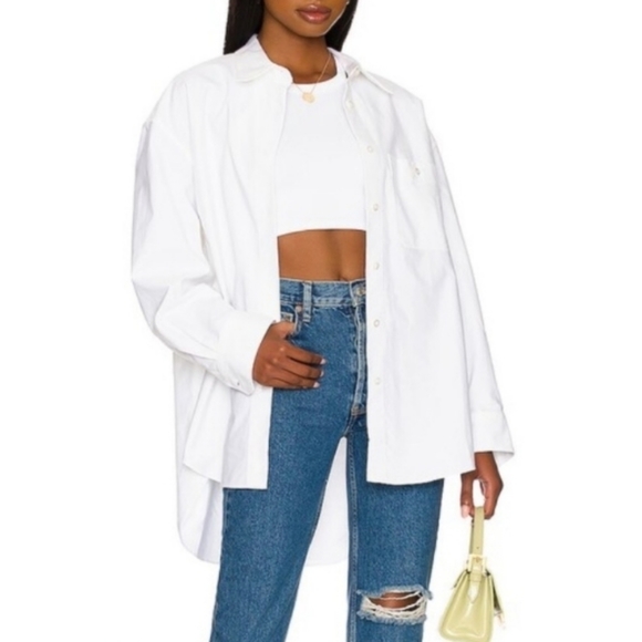 NWT Free People Sapphire Straight Leg blue Jeans Size 32 - Picture 5 of 9